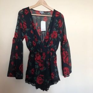 Tobi Smell the Roses Romper